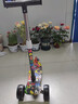 優(yōu)鼎企兒童滑板車(chē)三輪蛙式禮物扭扭搖擺閃光玩具車(chē) 升級款涂鴉街舞悍馬輪適合3-8歲 曬單實(shí)拍圖