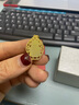 菜百首飾 黃金吊墜 足金蓮花觀(guān)音火焰觀(guān)音平安吊墜 計價(jià) HJ 黃金吊墜/項墜（不含鏈) 約7.13g 曬單實(shí)拍圖