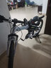 云宵折疊自行車(chē)成人山地車(chē)公路學(xué)生成人城市單車(chē)變速通勤越野賽車(chē)代步 尊享版-三刀輪-黑藍(lán)色 24英寸適合150cm至175cm 24速 曬單實(shí)拍圖
