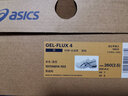 亞瑟士ASICS男士緩震透氣跑鞋 GEL-FLUX 4 1011A614 米色/藍(lán)色102 41.5 曬單實(shí)拍圖