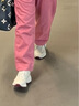 無(wú)印良品 MUJI IDEE 男女通用 斜紋 背帶褲 無(wú)性別男款女款褲子長(zhǎng)褲休閑褲 粉色 M 曬單實(shí)拍圖