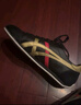 Onitsuka Tiger鬼塚虎男女鞋休閑鞋舒適透氣輕便慢跑鞋RUNSPARK 1183B480 黑色 42 曬單實(shí)拍圖