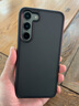 LIKGUS 適用于三星S23+手機殼SAMSUNG GalaxyS23+保護套磨砂全包軟邊簡(jiǎn)約防摔殼 三星S23+【黑色】 曬單實(shí)拍圖