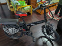 鳳凰（Phoenix）電動(dòng)車可拆卸鋰電池代駕折疊車電瓶車男女電動(dòng)自行車 20寸風(fēng)雅-一體輪-6速黑 15AH電動(dòng)續(xù)航45公里 曬單實(shí)拍圖