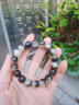 蔓笙煙灰漸變菩提根手串男女文玩繞指柔男女佛珠手鏈盤(pán)玩手把件 菩提手串 曬單實(shí)拍圖