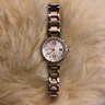 西鐵城（CITIZEN）手表光動能萬年歷表帶表殼商務時尚女表 EC1048-54W多局電波女表 曬單實拍圖