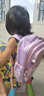 凱蒂貓（hellokitty）兒童書(shū)包小學(xué)生一年級二到三1-3護脊減負壓2女孩可愛(ài)女童女生 【貝殼亮片】庫洛米紫 1-4年級 曬單實(shí)拍圖
