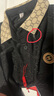 皮爾卡丹（pierre cardin）春秋季長(cháng)袖T恤男士翻領(lǐng)POLO.衫秋裝打底高端潮流提花休閑帶領(lǐng)體恤 3390黑色【長(cháng)袖T恤】 3XL 【170-190斤】 曬單實(shí)拍圖
