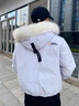 National Geographic國(guó)家地理TARUGA男士阿拉斯加LOGO冬季加厚保暖鴨絨高蓬松羽絨服 中度灰MC GREY M 曬單實(shí)拍圖