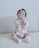 南律春秋兒童襪子中筒卡通可愛(ài)寶寶襪子1-3歲嬰兒無(wú)骨小童棉襪學(xué)生襪 貝妮小兔 4雙 S 建議0-1歲 曬單實(shí)拍圖