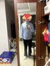 紅都新款襯衫男長(zhǎng)袖紳士商務(wù)正裝休閑職業(yè)工裝藍(lán)色微彈不易皺襯衣男 藍(lán)色 SQ5219-1 40 曬單實(shí)拍圖