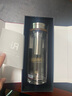 富光FU+剛系列雙層玻璃杯商務(wù)辦公水杯加厚車載茶杯玻璃杯子泡茶杯 剛 棕 雙層 380ml 曬單實(shí)拍圖