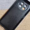 mlnew vivo X100Pro 5G手機殼V2324A保護殼小羊皮手機套防摔保護套防滑鏡頭全包 【琥珀棕】配高清全屏軟膜 曬單實(shí)拍圖