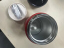 上亨（shangheng）燜燒杯不銹鋼燜燒壺燜燒罐保溫燜粥湯桶保溫飯盒600ML悶燒壺 紅色 600ml 曬單實拍圖