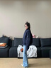 YOMC2024春秋新款美式復(fù)古外套女百搭休閑寬松高級(jí)棒球服外套夾克上衣 【藏青色】 M 45-55kg- 曬單實(shí)拍圖