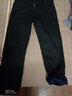 映棠 秋冬低腰牛仔褲男修身型韓版青年加絨灰色修身小腳褲子男百搭潮 加絨純黑色806款 34碼腰圍2.7 曬單實(shí)拍圖