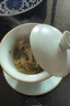 夏至南閣天青色汝窯懸停蓋碗家用單個(gè)泡茶碗汝瓷冰裂紋三才杯功夫茶具套裝 汝窯懸停蓋碗145ml-天青 曬單實(shí)拍圖