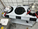 美利廚 商用電磁爐多頭電陶爐大功率3四眼電磁灶多眼電爐灶臺(tái)煲仔爐不銹鋼黃燜雞飯?zhí)脧N房不挑鍋可定制 三頭電磁爐（帶架子） 3500W 曬單實(shí)拍圖