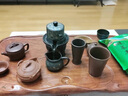 唐岳珍茶具套裝2024新款家用輕奢高檔泡茶具茶壺高端一套懶人泡茶神器 如意藍(lán)石磨自動(dòng)8頭 曬單實(shí)拍圖