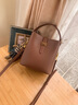 caibukaier新款斜挎包包女包輕奢牛皮手提包單肩包送生日禮物送女朋友老婆 【焦糖棕】新年送老婆實(shí)用高檔 輕奢時(shí)尚品牌百搭小眾休閑腋下包 曬單實(shí)拍圖
