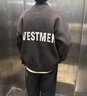 衣然呈品休閑針織衫男秋冬新款慵懶風(fēng)簡(jiǎn)約日系純色寬松百搭開衫外套毛衣男 黑色 XL【建議120-140斤】 曬單實(shí)拍圖