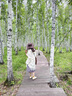 CHANEELR & KARITH披肩2025新款女圍巾旅游連帽保暖斗篷披風流蘇毛衣毛毯兩用針織衫 米色 寬度：85cm長度：102cm 曬單實拍圖