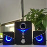 動(dòng)感者電腦音響音箱藍牙重低音炮家用桌面臺式機有線(xiàn)小鋼炮手機筆記本2.1電競音響 黑色標準版【有線(xiàn)*燈光】 曬單實(shí)拍圖