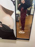 EIN言 輕熟法式小眾輕薄寬松襯衫方領多巴胺娃娃衫春新款 墨藍 M 曬單實拍圖