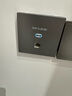 普聯(lián)（TP-LINK） 全屋WiFi6套裝 5G雙頻家用企業(yè)86型無(wú)線ap面板 千兆PoE路由器供電ac易展mesh組網(wǎng)AX1500M覆蓋 Wi-Fi6面板XAP1502GI易展版【銀色】 曬單實(shí)拍圖