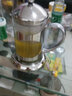 YF雅風(fēng)玻璃泡茶壺不銹鋼泡茶器沖茶器 雅風(fēng)茶壺 玻璃茶壺 開水壺 過濾壺濾壓茶壺帶小杯 800MLYF6817/送2個(gè)小品杯 曬單實(shí)拍圖