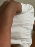 雅戈尔（YOUNGOR）短袖T恤男圆领丝柔棉面料透气舒适精致工艺T恤新品 VSPC533094BYA白色 M 实拍图