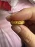 賽菲爾黃金吊墜女款足金古法花絲福字蓮花羅盤(pán)掛墜送生日禮物 約6.50克 曬單實(shí)拍圖