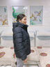 恒源祥中年媽媽裝冬裝中長(cháng)款羽絨棉服中老年人女裝衣服加絨加厚棉襖外套 曬單實(shí)拍圖