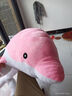 迪夢(mèng)奇 小海豚毛絨玩具女孩抱著(zhù)睡覺(jué)布娃娃男孩抱枕公仔超大號陪睡玩偶 粉色海豚公仔-ZX08  1.1米【精心挑選+不掉毛】 曬單實(shí)拍圖