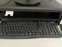 壁虎漫步usb3.0擴展電腦顯示器增高架金屬顯示屏支架無(wú)線(xiàn)充電鍵盤(pán)收納架筆記本支架桌面抬高置物架底座托架 黑色550mm長(cháng) 雙層無(wú)線(xiàn)版（無(wú)線(xiàn)充電+快充+擴展塢） 曬單實(shí)拍圖