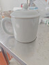 雅瓷汝窯茶杯陶瓷泡茶杯帶蓋辦公杯喝茶喝水禮盒裝養正杯 汝窯養正杯 曬單實(shí)拍圖