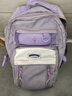瑞潮 書(shū)包女初中生中學(xué)生背包夏高中生小學(xué)生韓版少女可愛(ài)大容量雙肩包 紫色【掛件+4個(gè)徽章】 曬單實(shí)拍圖