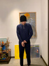 Charm Kendo男士睡衣男莫代爾春秋款高檔透氣薄款寬松休閑可外穿家居服套裝 藏青【莫代爾家居服套裝禮盒款】 送老公實(shí)用高級感 XL(130-155斤) 曬單實(shí)拍圖