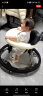 YEESOOM英国婴儿学步车防侧翻宝宝多功能儿童助步车6-18个月手推音乐玩具 23款智能锁七档透气-黑色-速发 升级版 实拍图