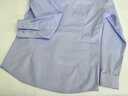 柒牌男裝長(cháng)袖襯衫男春夏休閑翻領(lǐng)襯衣【三防易打理】1JA70560 灰藍 39 175/88A 曬單實(shí)拍圖