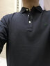 七匹狼長袖T恤男士Polo保羅衫翻領(lǐng)時尚輕商務(wù)休閑百搭t恤體恤衫衣服男裝 101(藏青) XL 175 曬單實拍圖