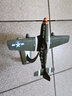 軍旅情二戰(zhàn)經(jīng)典戰(zhàn)斗機(jī)模型美軍P51野馬1:72螺旋翼飛機(jī)合金成品軍事擺件 P-51軍綠 曬單實拍圖
