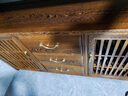 尋古紅木家具非洲雞翅木（學(xué)名：非洲崖豆木）餐邊柜實(shí)木廚房?jì)ξ锕裥轮惺讲杷裢氲駛洳凸馩 長(cháng)128*寬40*高86cm 曬單實(shí)拍圖