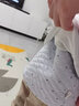 俏貝熊 嬰兒保暖內(nèi)衣純棉開扣寶寶三層夾棉秋冬加厚上衣兒童秋衣單件 小船藍(lán)色（開扣） 100 曬單實(shí)拍圖
