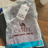 駱駝（CAMEL）假兩件彈力健身褲女跑步運(yùn)動(dòng)九分褲 J0W14L0137 深灰 M 曬單實(shí)拍圖