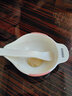 日康（rikang）兒童餐具 學(xué)食碗寶寶研磨碗嬰兒輔食碗喂食碗套裝帶勺子 RK-3803 粉色 曬單實(shí)拍圖