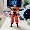 萬(wàn)代（BANDAI） SHF 龍珠2 手辦模型玩具 15cm SHF 藍發(fā)孫悟空 曬單實(shí)拍圖