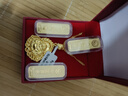 千影黃金耳環(huán)9999足金女款素金耳飾真金耳墜5G中國結(jié)流蘇結(jié)婚首飾按克 重約3.38-3.7g(含工費30) 曬單實拍圖