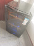 奥克斯（AUX）家用商用迷你小型单门冰箱酒柜冷柜冰吧 酒吧冷藏柜 恒温玻璃展示柜 茶叶保鲜柜 JC-116AD 116升[冷藏+蓝光] 实拍图