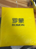 罗蒙（ROMON）纯棉牛津纺长袖衬衫男士休闲纯色上衣春秋款中青年商务修身衬衣男 卡其 42 实拍图